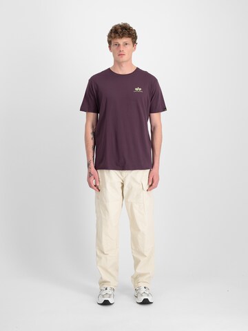 ALPHA INDUSTRIES - Camiseta en lila