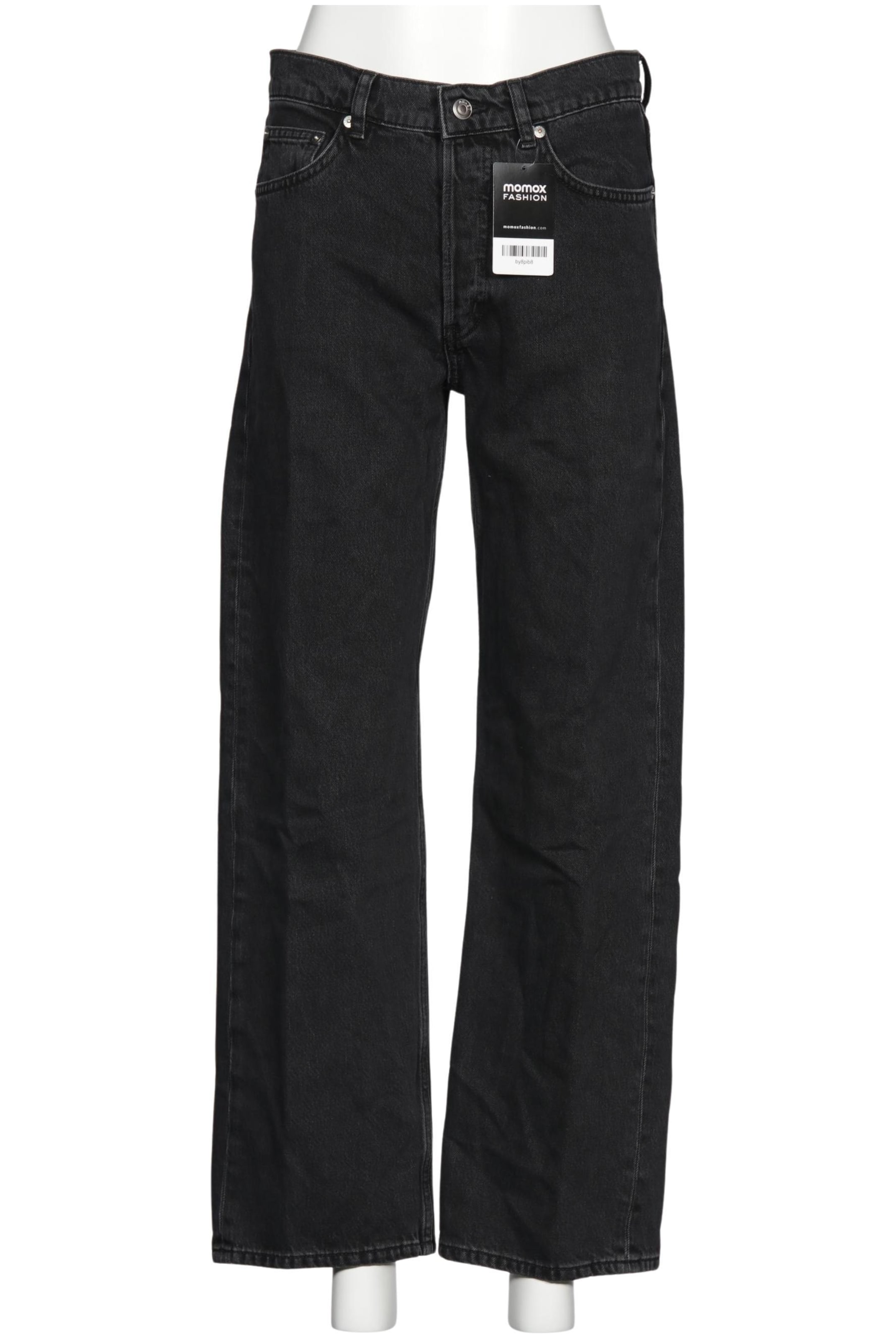 Arket Jeans in 25 in Black: front