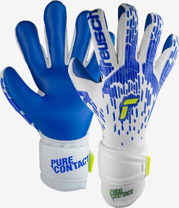 REUSCH Athletic Gloves in Blue