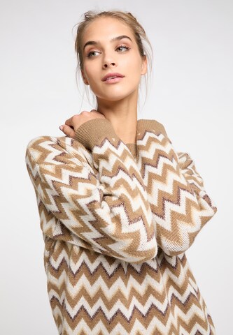 usha FESTIVAL Sweater 'Rakata' in Brown