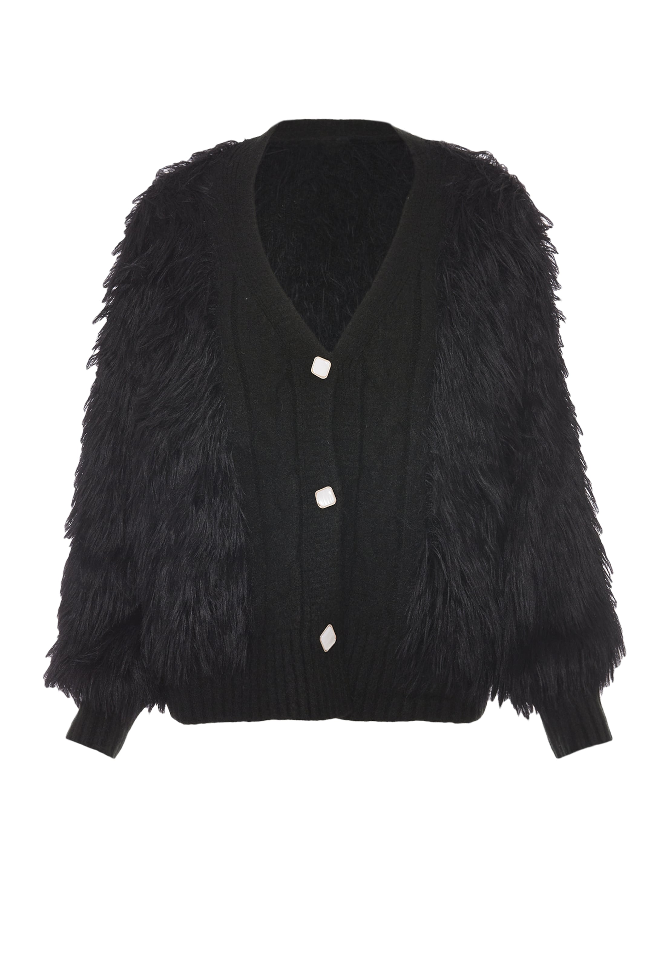 caneva - Casaco de malha em preto: frente