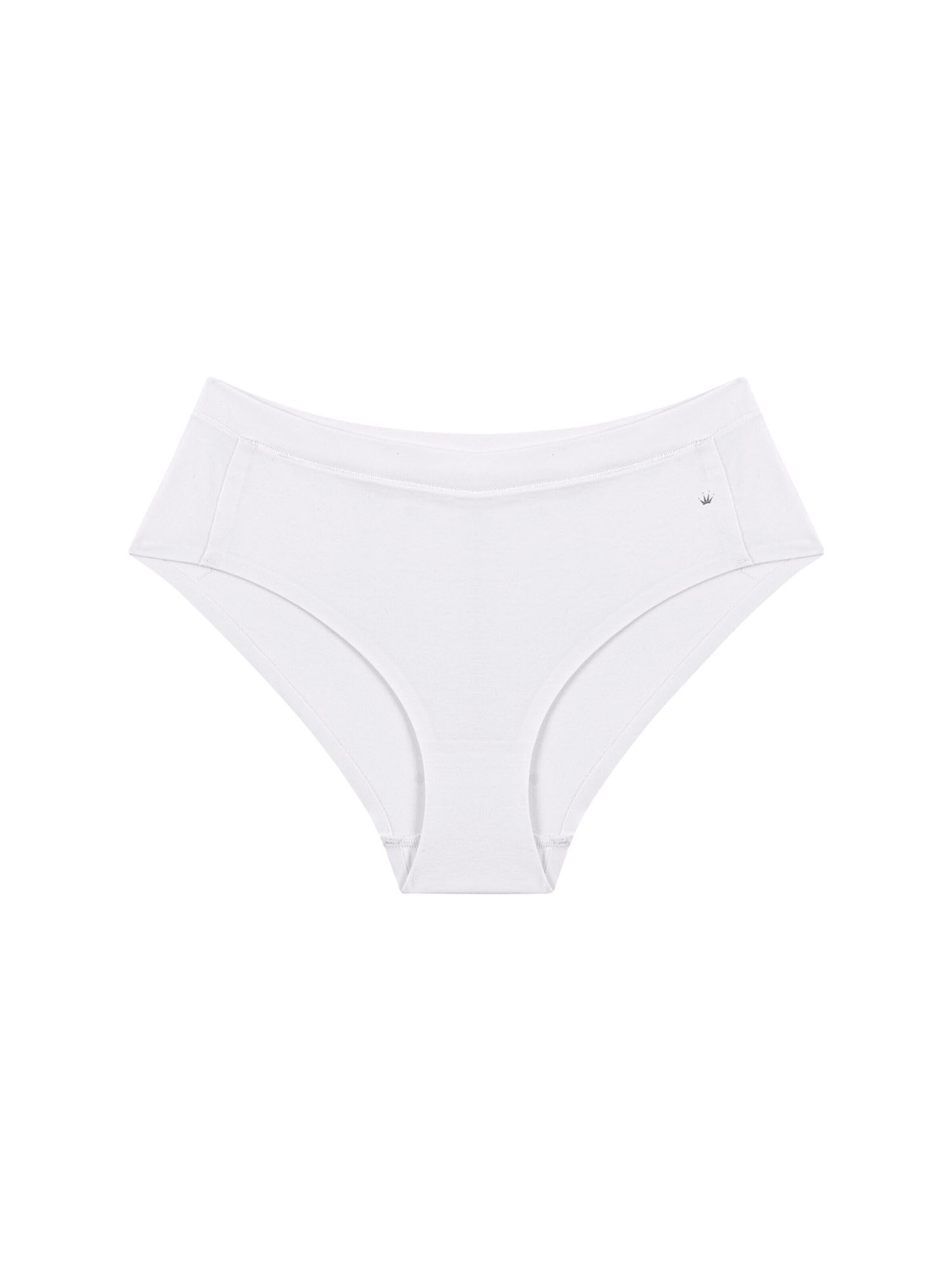 TRIUMPH Hipster ' Red Label Smart Natural ' in Weiß: Vorderseite