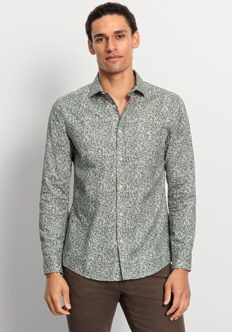 OLYMP Slim Fit Hemd in Grün: Vorderseite