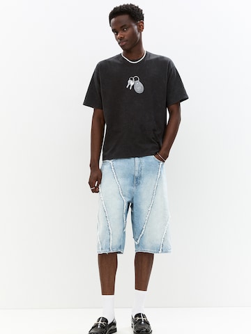 T-Shirt Pull&Bear en noir