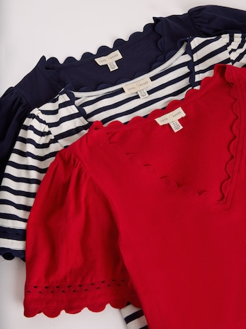 Maglietta di love & roses in blu