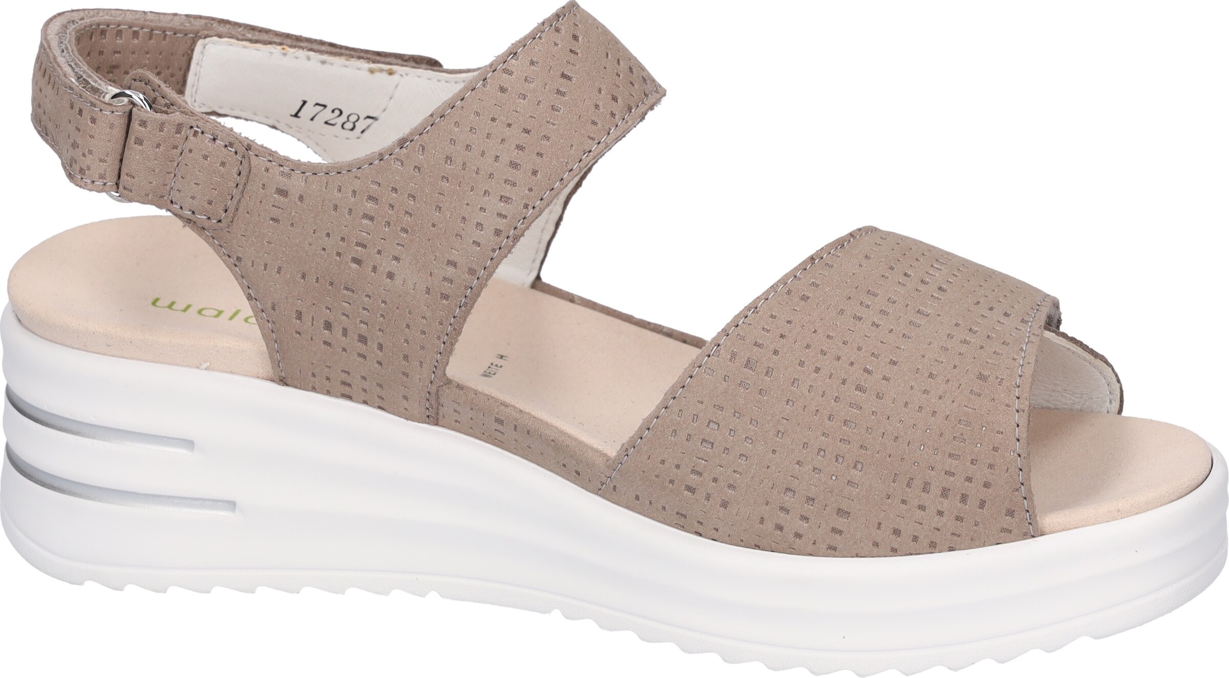 WALDLÄUFER Sandale in Beige