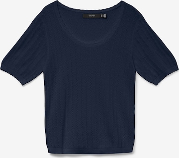 Pull-over 'VMLuxlight' VERO MODA en bleu : devant