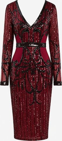 GODDIVA Dress in Red: front