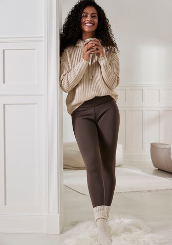 LAVANA Skinny Leggings in Grau