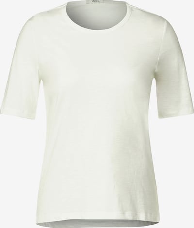 CECIL T-shirt en crème, Vue avec produit