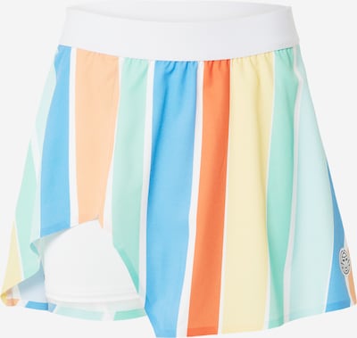 BIDI BADU Sportska suknja 'Paris' u svijetloplava / menta / narančasta / bijela, Pregled proizvoda