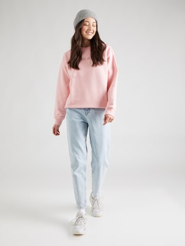 Tommy JeansSweater majica 'Classic' - roza boja