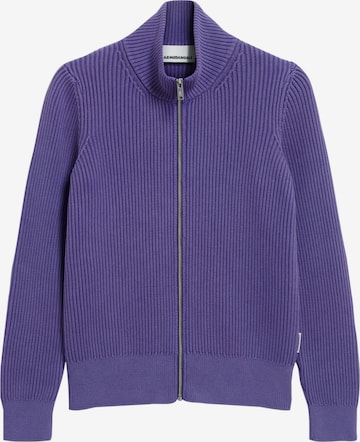 ARMEDANGELS Strickjacke REBECCAA GMT DYE in Lila: Vorderseite