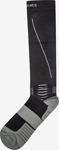 ENDURANCE Sports socks in Black: front