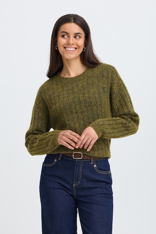 Fransa Pullover 'SANNY' in Grün: Vorderseite