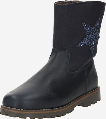 clic Boots in Blue: front