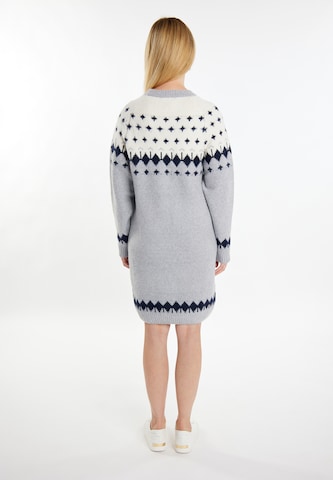 usha BLUE LABEL Knitted dress in Grey
