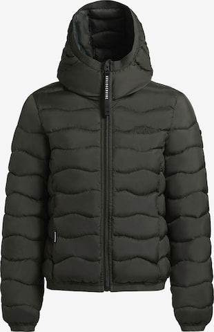 khujo Jacke 'Nargo' in Grün: Vorderseite