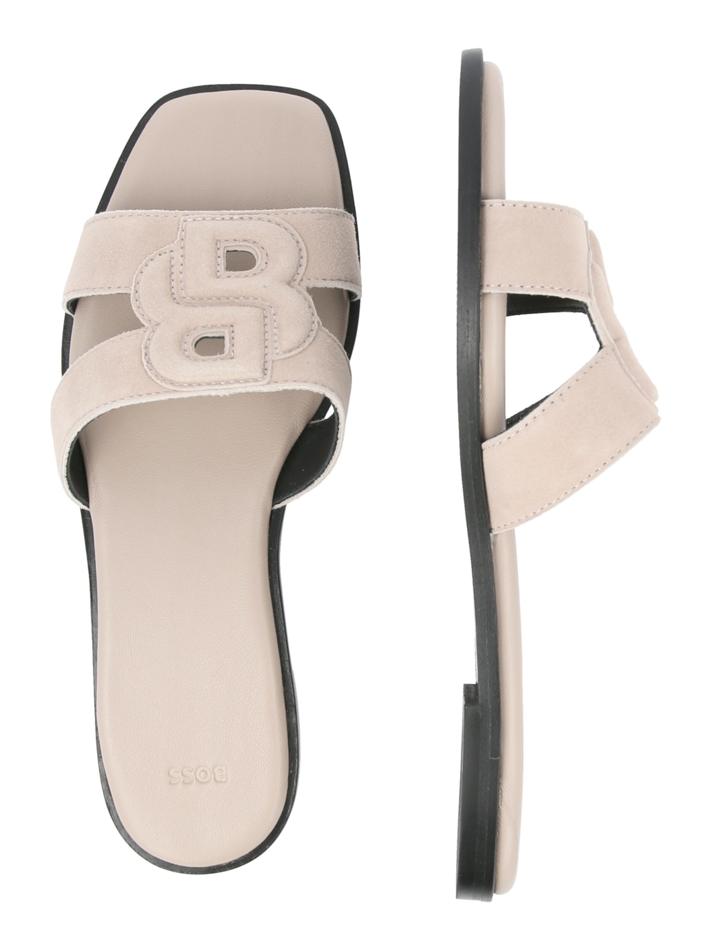 BOSS - Sapato aberto 'Charlize' em bege