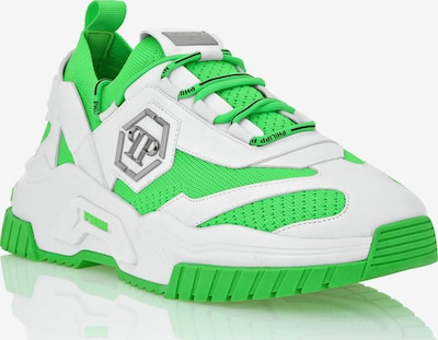 Philipp Plein Sneaker 'Predator' in 36 in grau / grün / weiß, Produktansicht