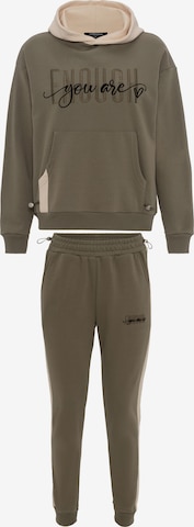 Tom Barron Sweatsuit in Green: front