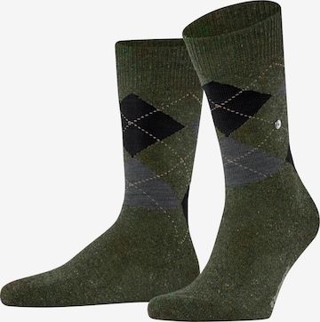 BURLINGTON Socks 'Dundee' in Green: front