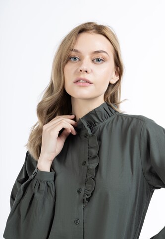 DreiMaster Vintage Bluse in Grün