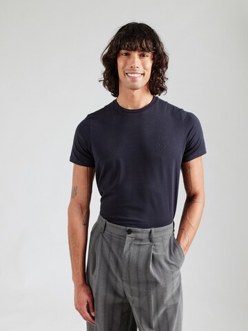 mėlyna Karl Lagerfeld Marškinėliai: priekis