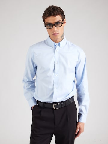 Calvin Klein Regular Fit Hemd in Blau: Vorderseite