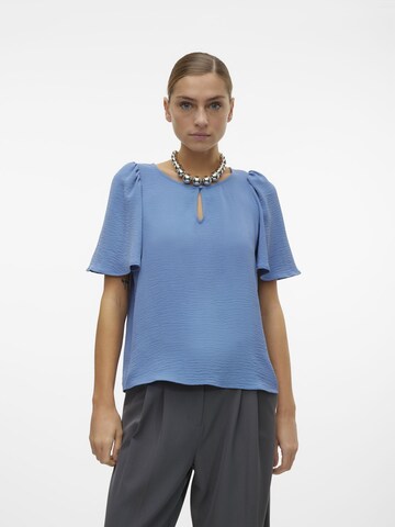 VERO MODA Blouse 'ALVA' in Blue: front
