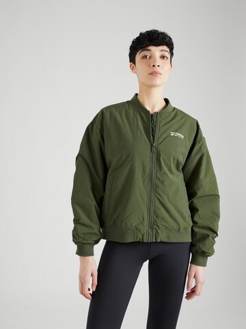 new balancePrijelazna jakna 'Heritage' - zelena boja: prednji dio