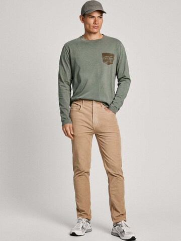 Slimfit Pantaloni di Pepe Jeans in beige