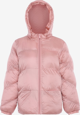 BLONDA Χειμερινό μπουφάν σε ροζ: μπροστά