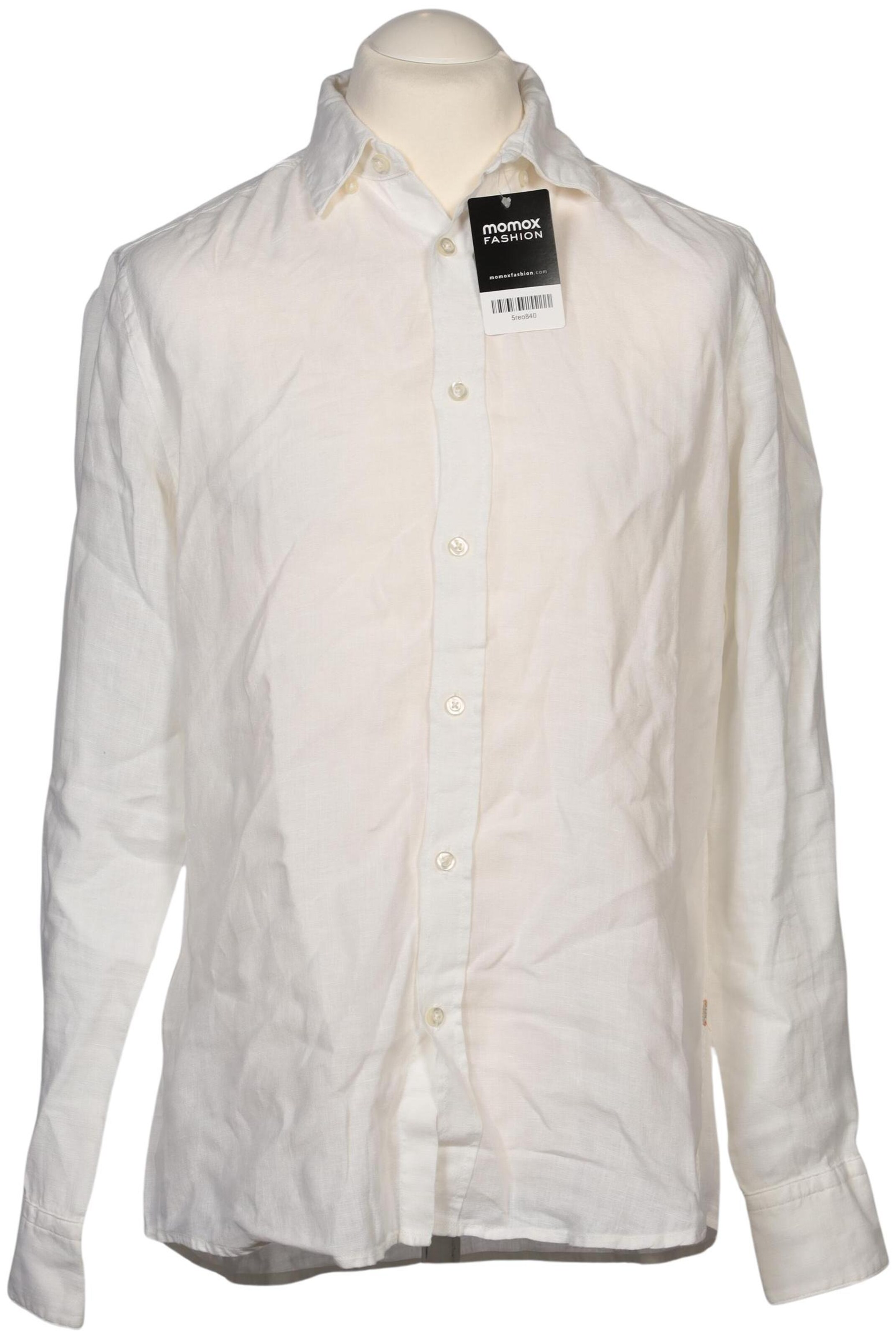 BOSS Orange Button Up Shirt in M in White, Item view