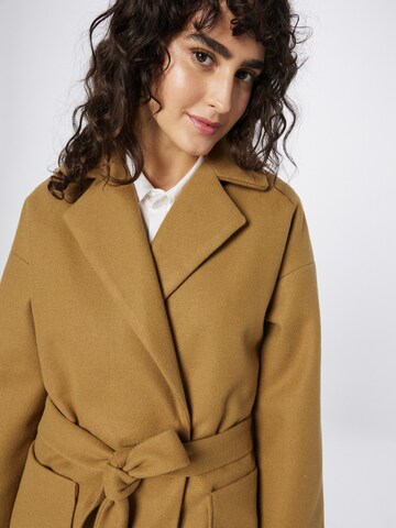 ICHI Between-Seasons Coat 'JANNET' in Brown