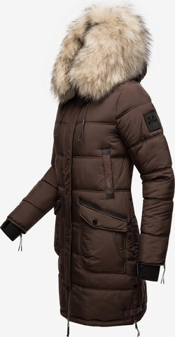 MARIKOO Winter Coat 'Chaskaa' in Brown