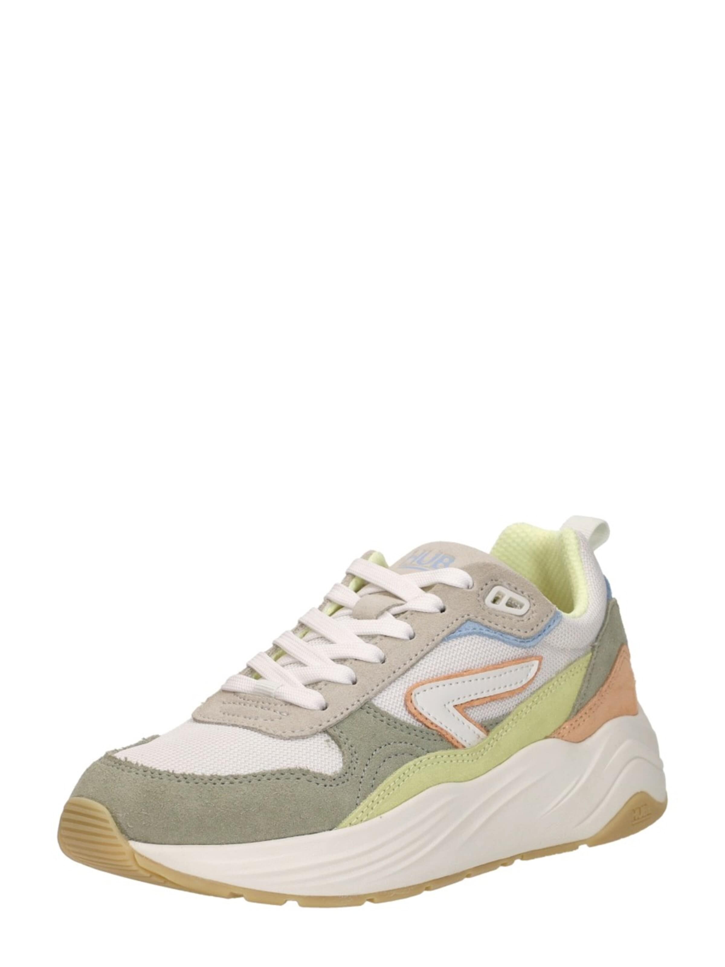 HUB Sneakers laag 'Glide S43' in Groen
