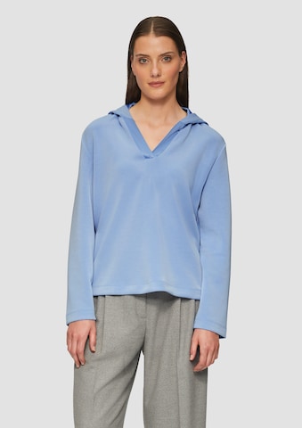 s.Oliver BLACK LABEL Shirt in Blue: front