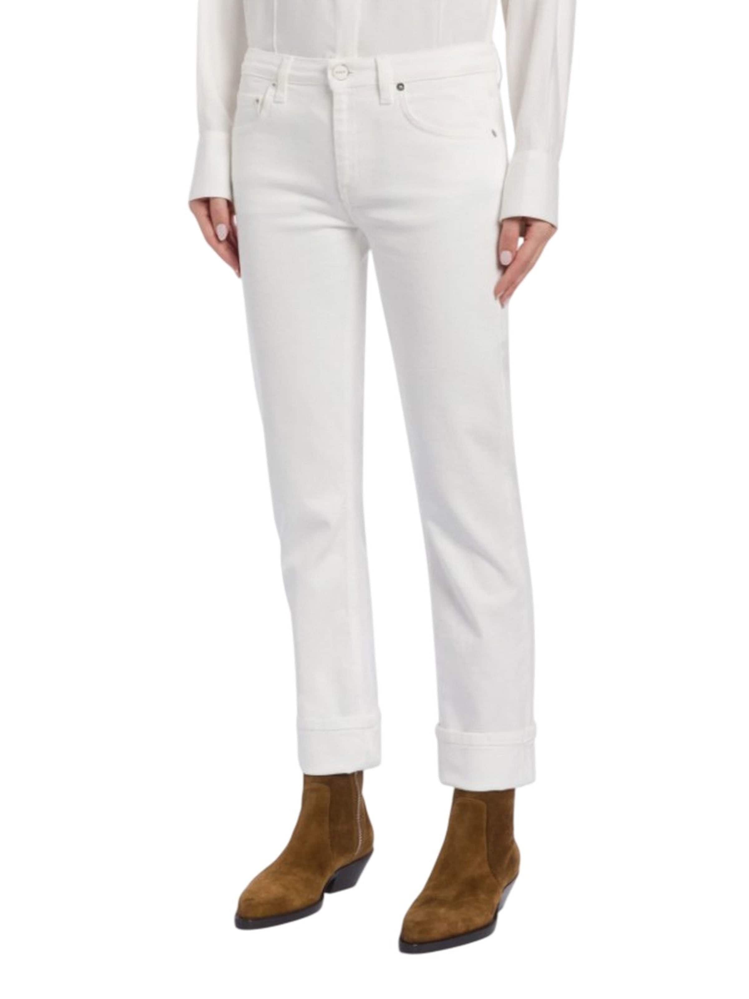 Dondup - regular Vaquero en blanco: frente