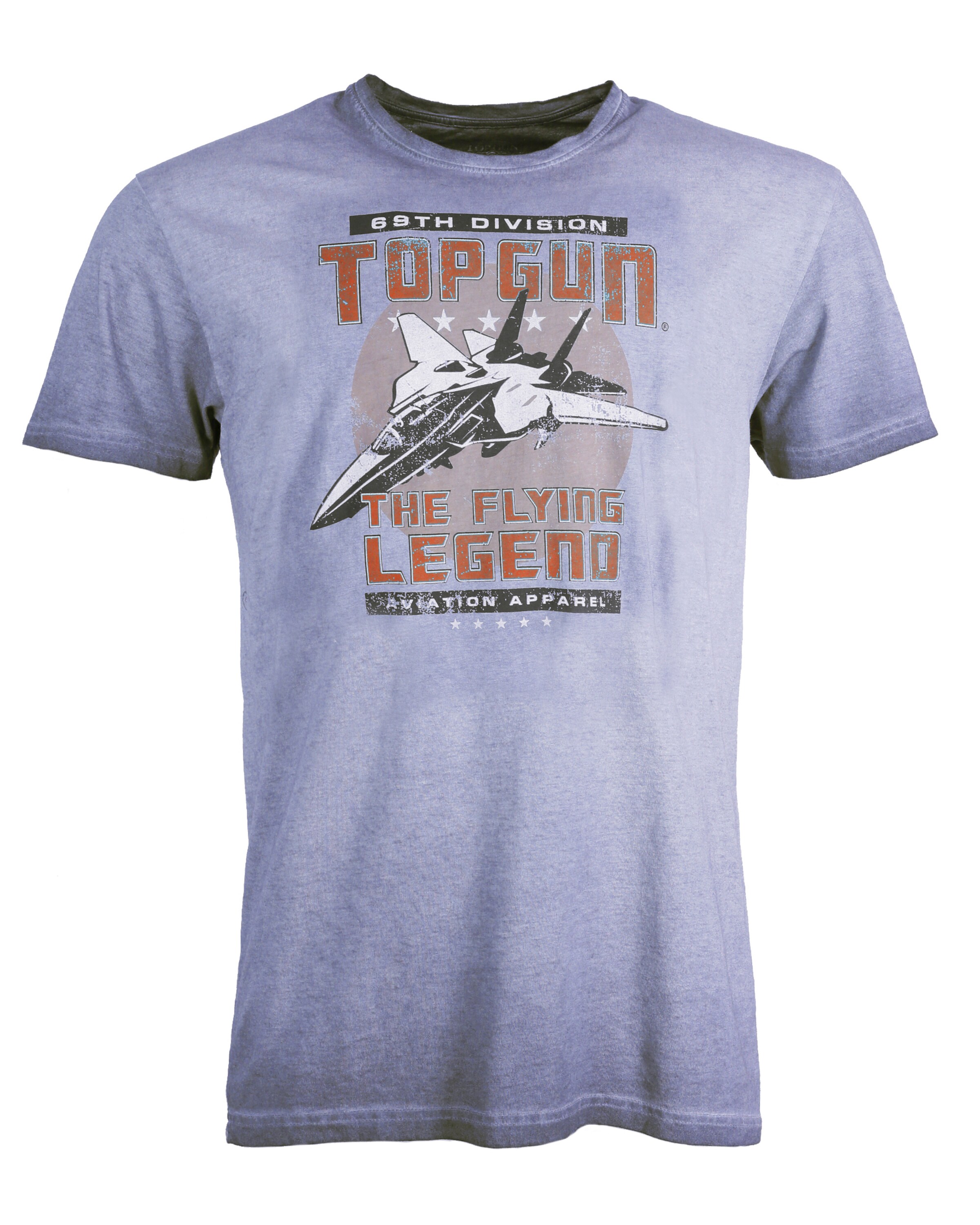 TOP GUN Shirt in Blue: front