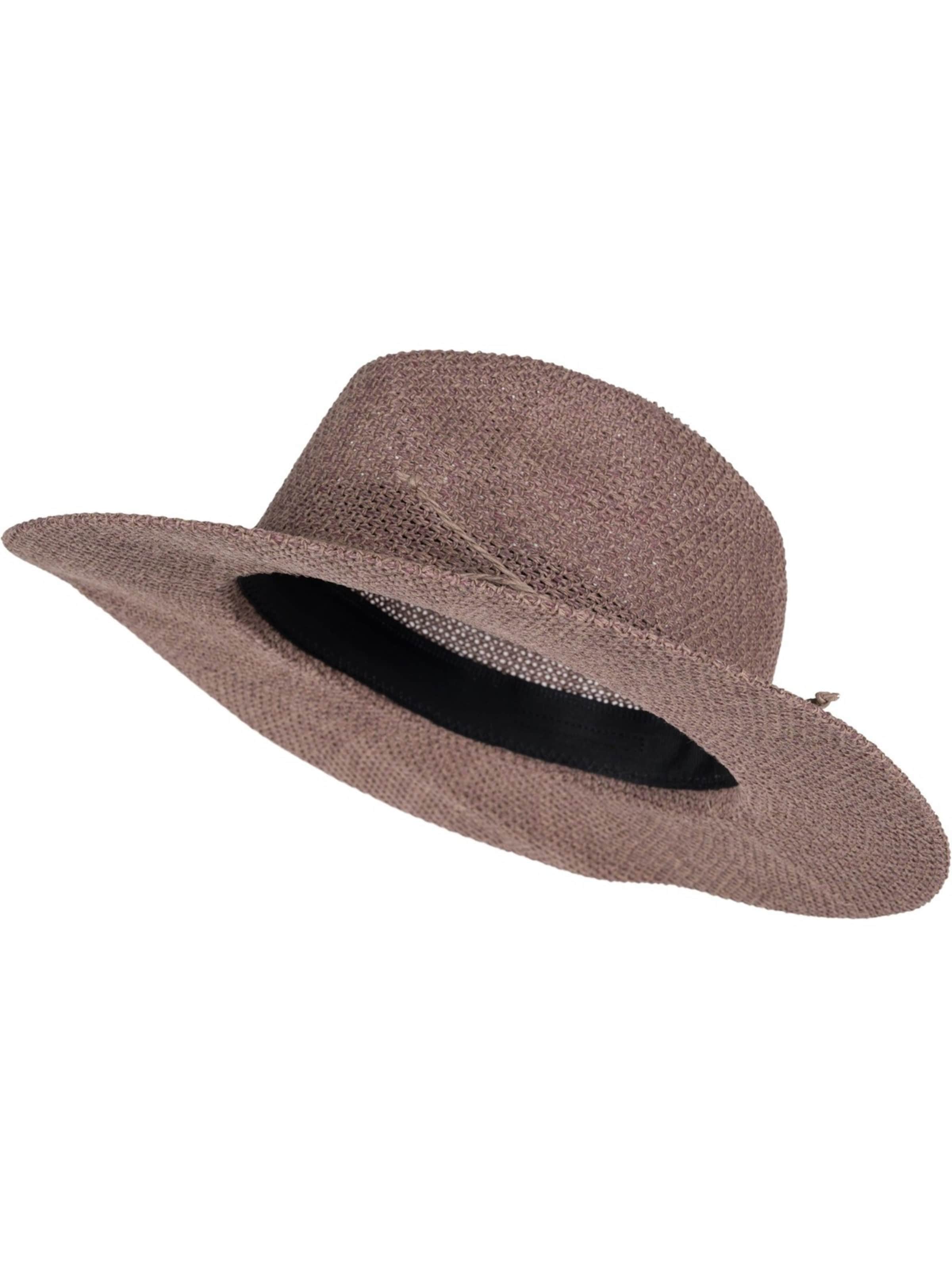 styleBREAKER Hut 'Panama Strohhut'‌ in Lila