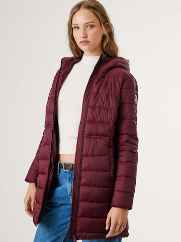Pepe Jeans Winterjas 'Sally' in Rood
