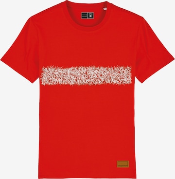 Bolzplatzkind Shirt in Red: front