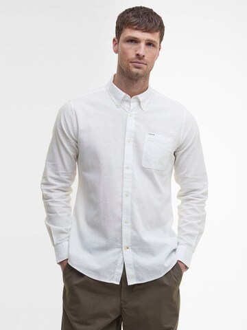 Barbour Regular Fit Hemd‌‌ in Weiß
