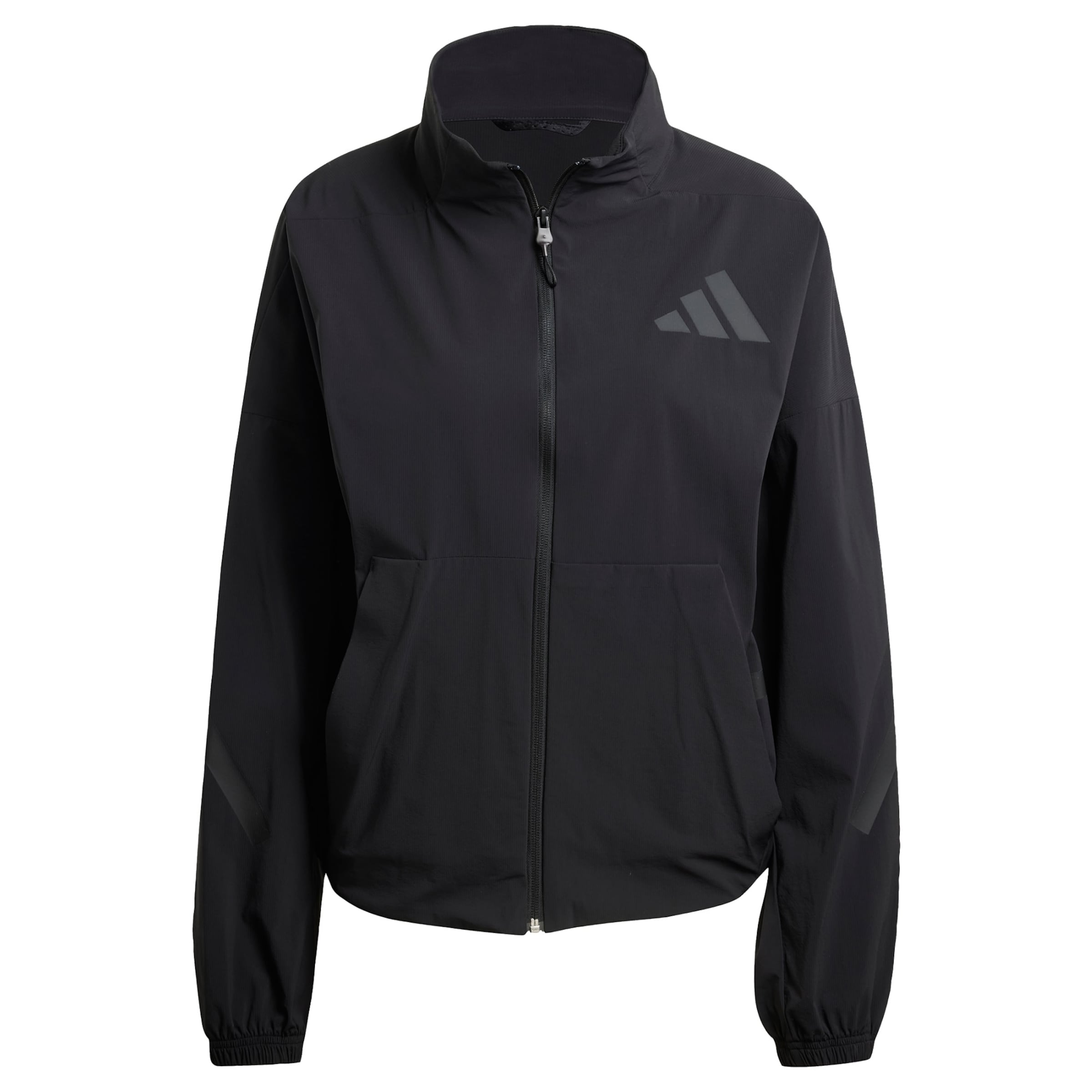 Adidas lined jacket best sale