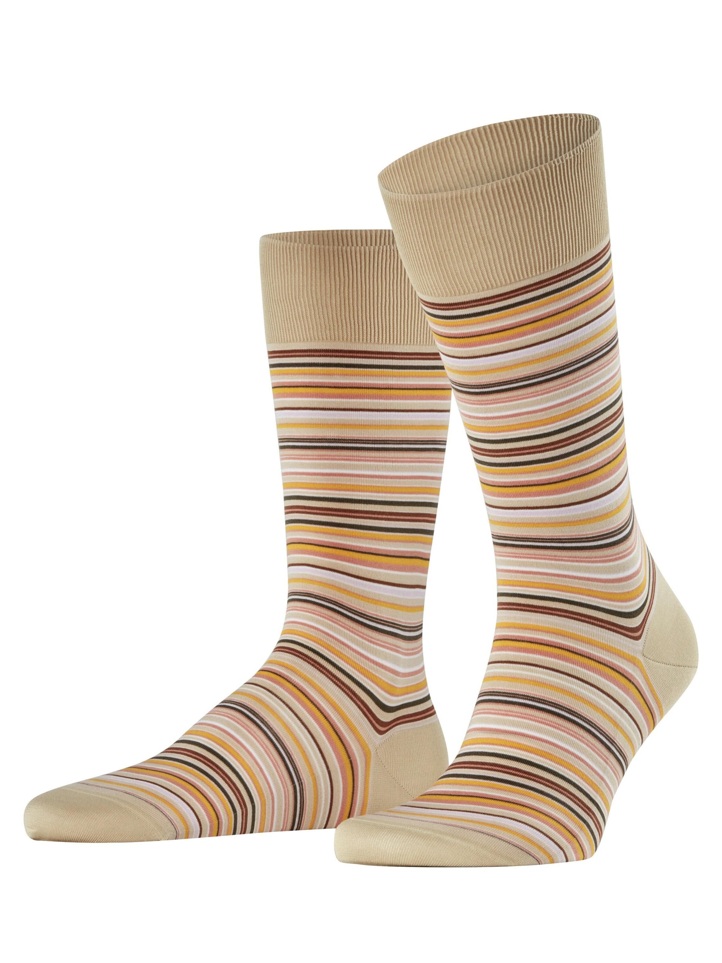 FALKE Socken 'Microblock'‌‌‌‌‌‌‌‌ in Beige: Vorderseite
