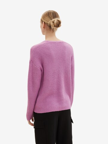 TOM TAILOR Pullover in Lila