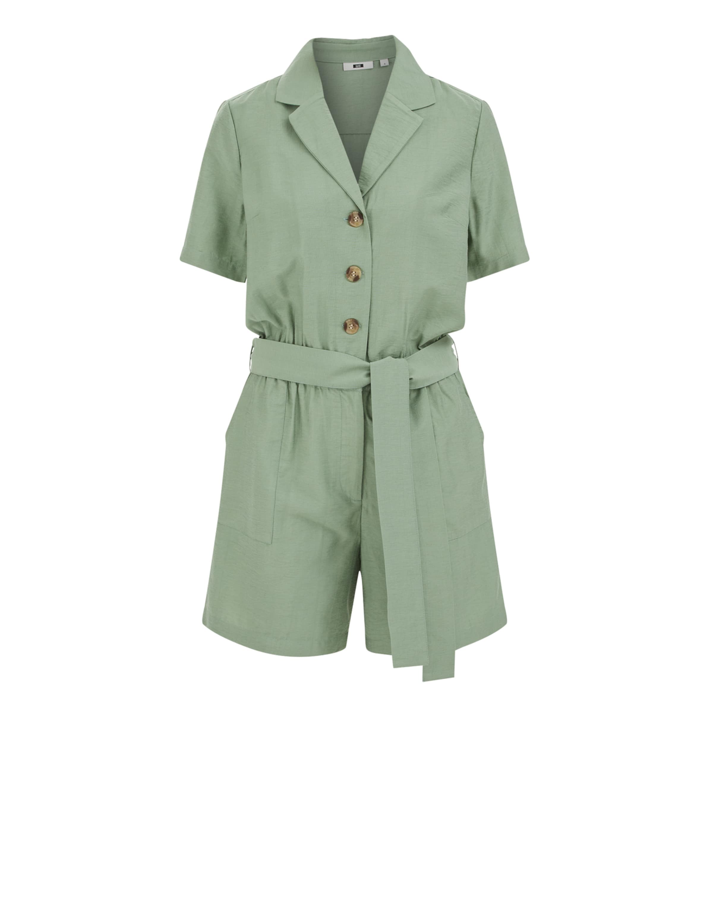 WE Fashion Kombinezon | zelena barva: sprednja stran