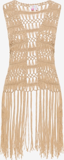 IZIA Strickweste in sand, Produktansicht