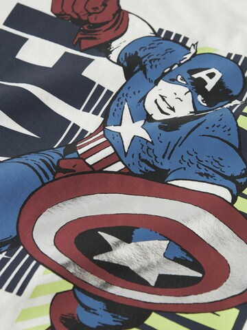 Maglietta 'NKMJIMMU MARVEL' di NAME IT in bianco